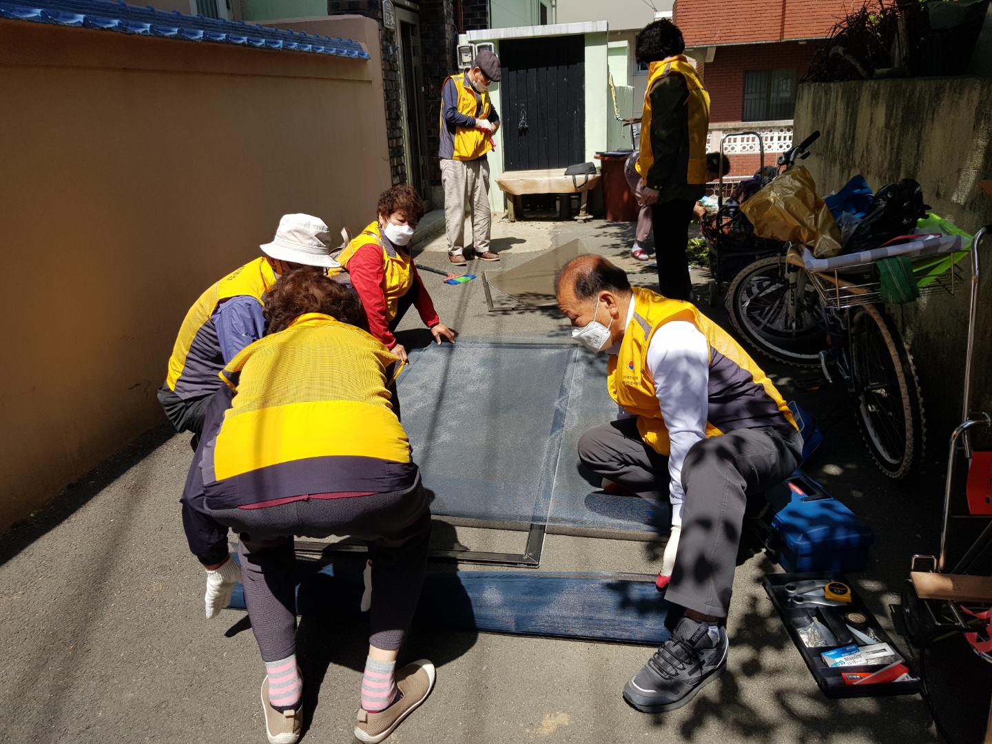 해피집수리 봉사활동 전개