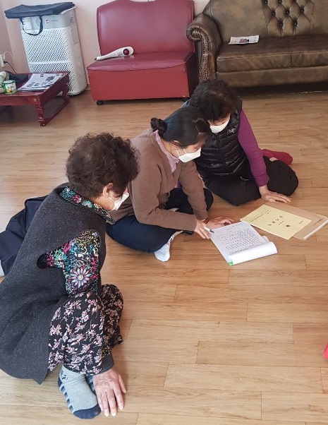 코로나관련 경로회원 안부확인 및 ..