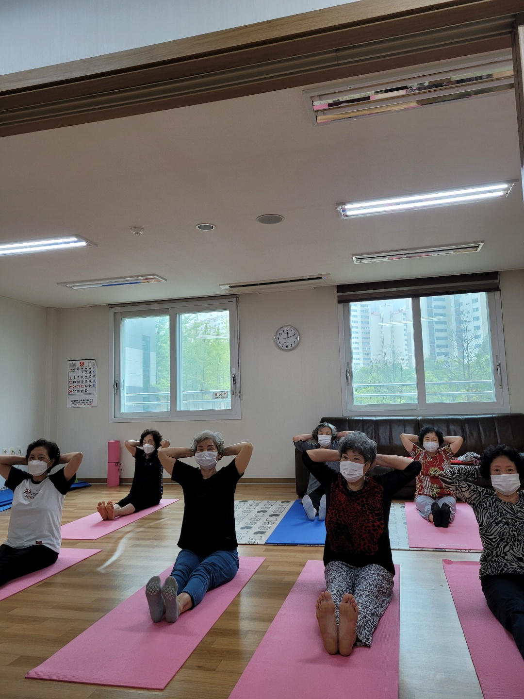 경로당이 생기를 찾고 있습니다.