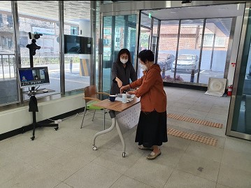 기장군에서 열화상 카메라 지원