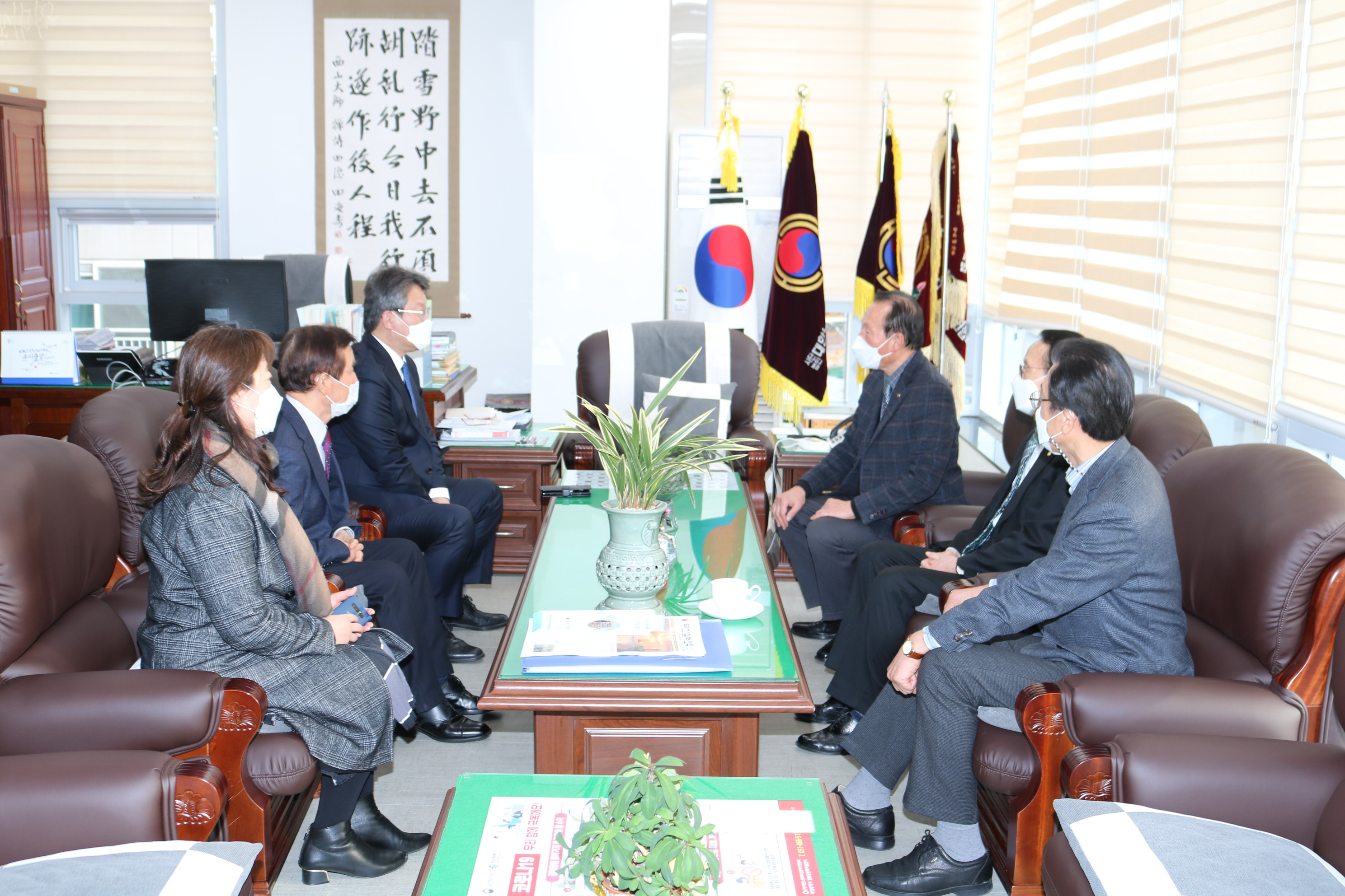 변성완 부산시장권한대행 방문