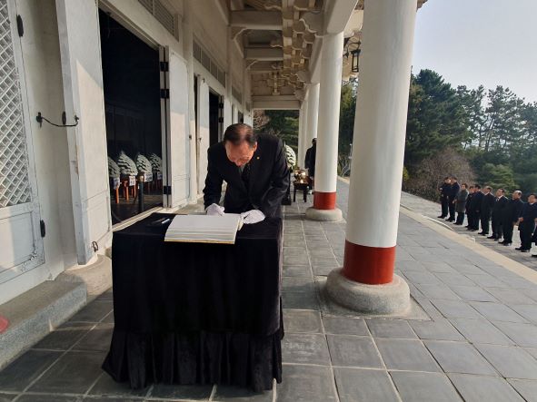 2023년 새해 충렬사 참배